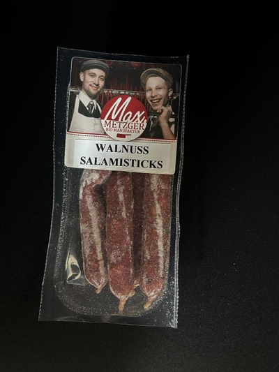Produktfoto zu Walnuss Salamisticks 70g 5 Stangen