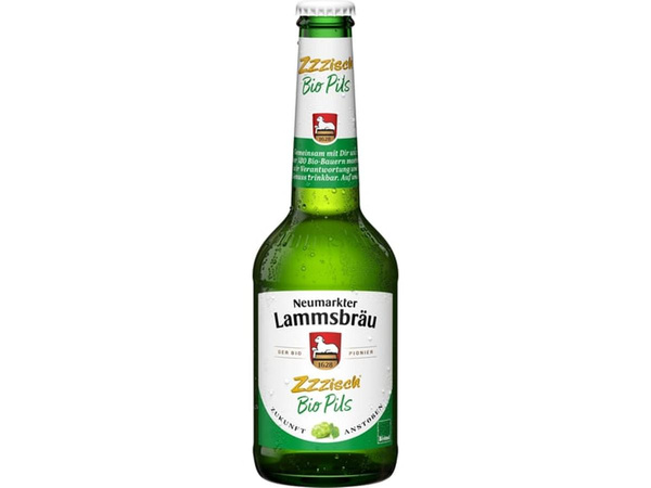 Produktfoto zu Lammsbräu Bio Pils Zzzisch 10*0,33L