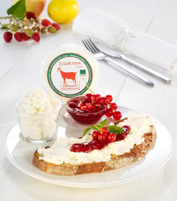 Produktfoto zu Ilsekrem Ziegenfrischkäse 150g