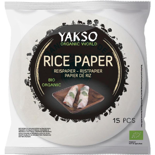 Produktfoto zu Reispapier 15 Stück 150g