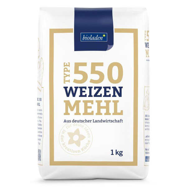 Produktfoto zu Weizenmehl 550 vegan