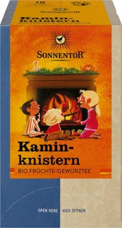 Produktfoto zu Kaminknistern Früchtetee 18 Beutel