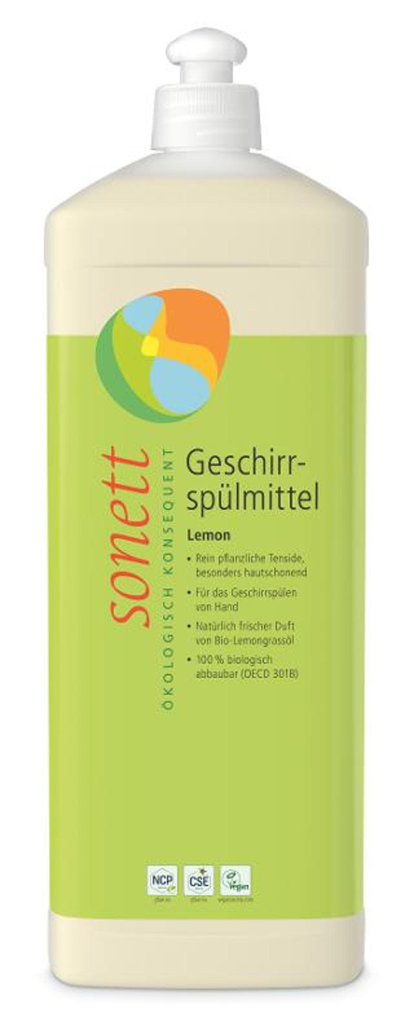 Produktfoto zu Geschirrspülmittel Lemon 1L