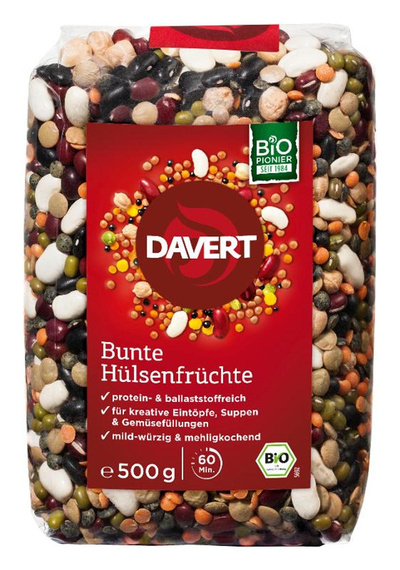 Produktfoto zu Bunte Hülsenfrüchte Mischung 500g