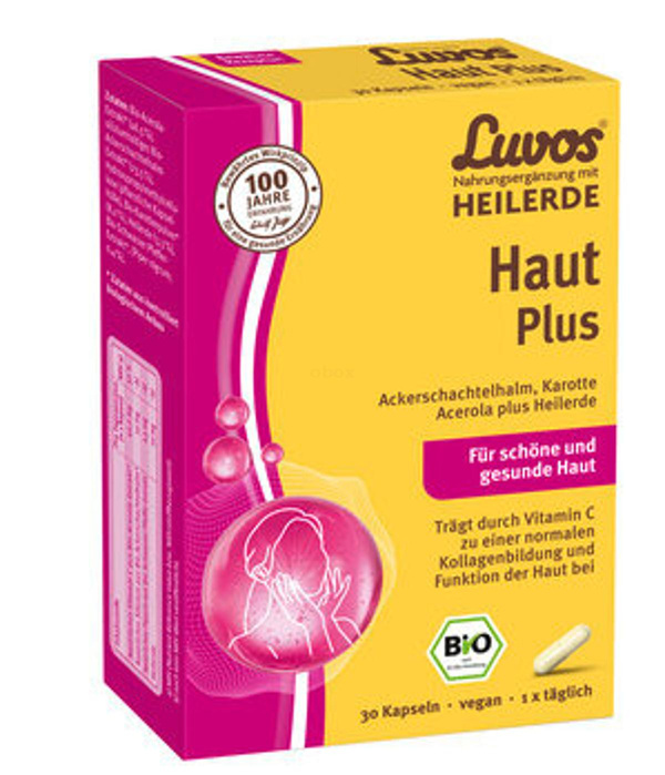 Produktfoto zu Heilerde Haut Plus 30 Kapseln