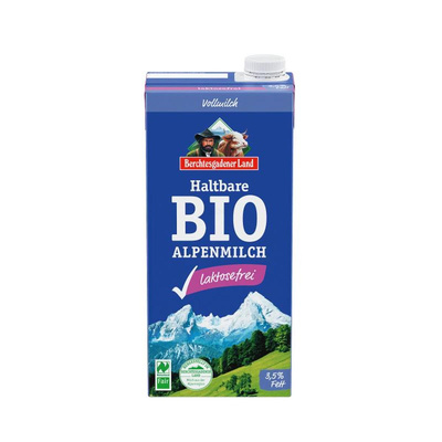 Produktfoto zu H-Alpenmilch 3,5% 1L (laktosefrei)