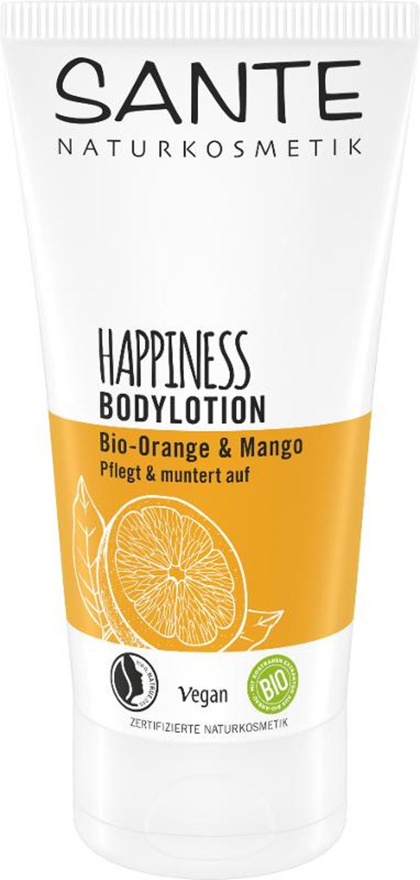 Produktfoto zu HAPPINESS Bodylotion Orange & Mango 150ml
