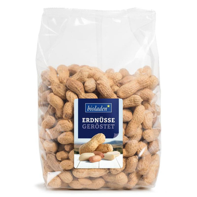 Produktfoto zu Erdnüsse mit Schale 500g