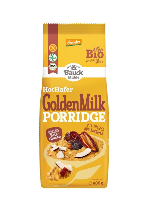 Produktfoto zu HotHafer GoldenMilk-Porridge 400g