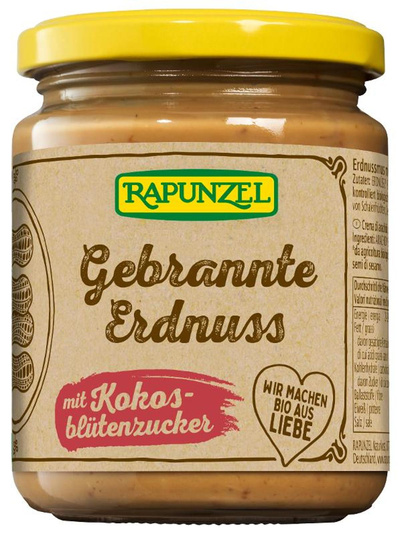 Produktfoto zu Gebrannte Erdnuss mit Kokosblüten 250g