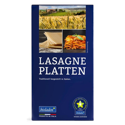 Produktfoto zu Lasagne-Platten 250g
