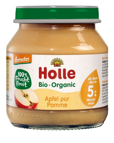 Produktfoto zu Apfel Pur Babykost 5M+ 125g
