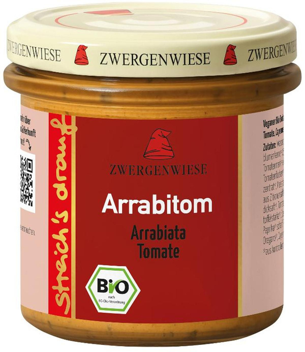 Produktfoto zu Brotaufstrich "Arrabitom" Arrabiata Tomate 135g