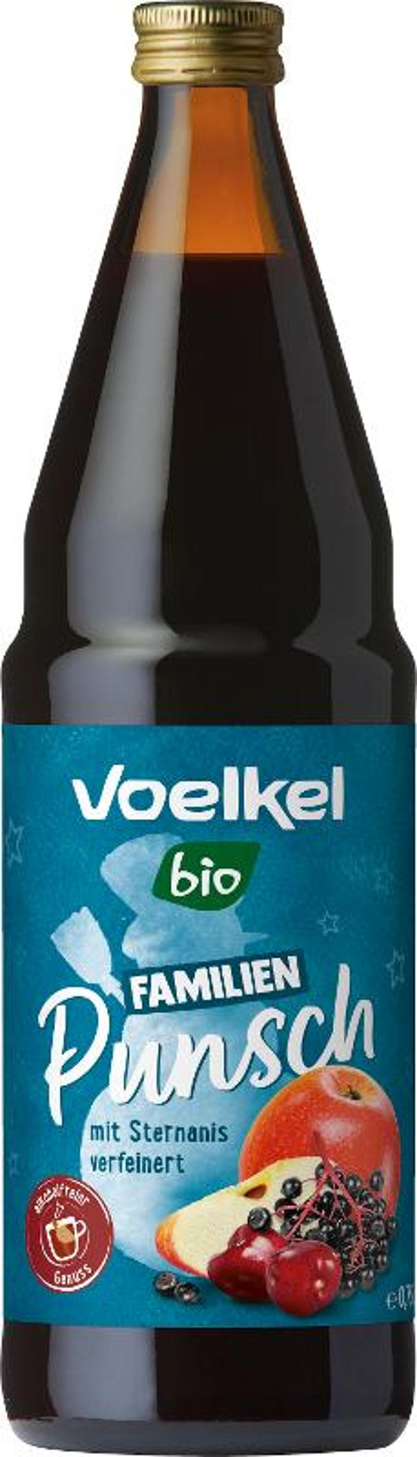 Produktfoto zu Familienpunsch von Voelkel Kiste 6*0,75L