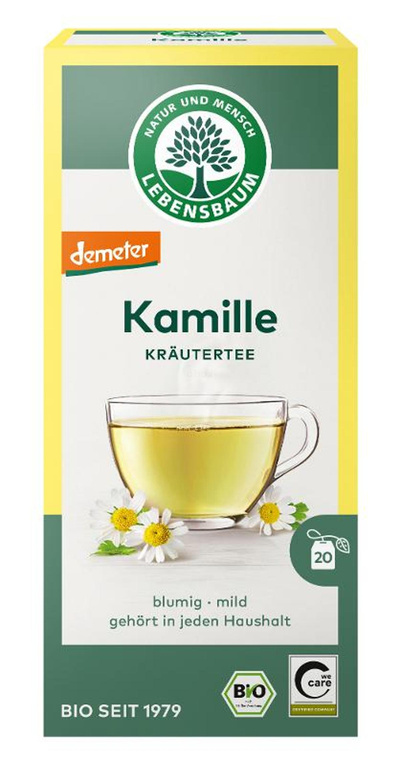 Produktfoto zu Kamillentee in 20 Beuteln