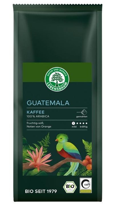 Produktfoto zu Guatemala Kaffee gemahlen 250g
