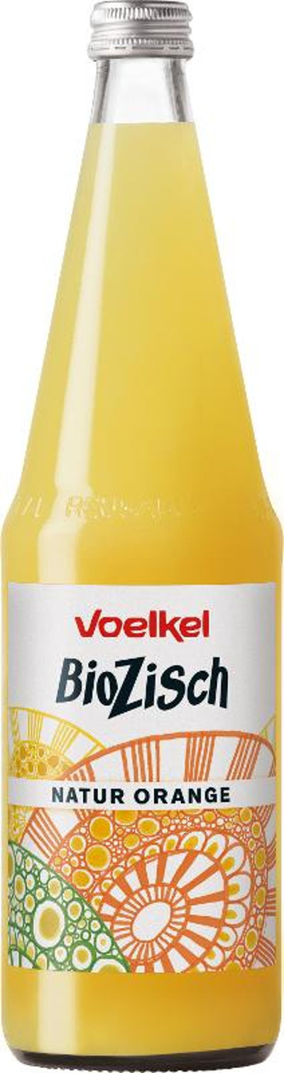 Produktfoto zu BioZisch Natur Orange Kiste 6*0,7L