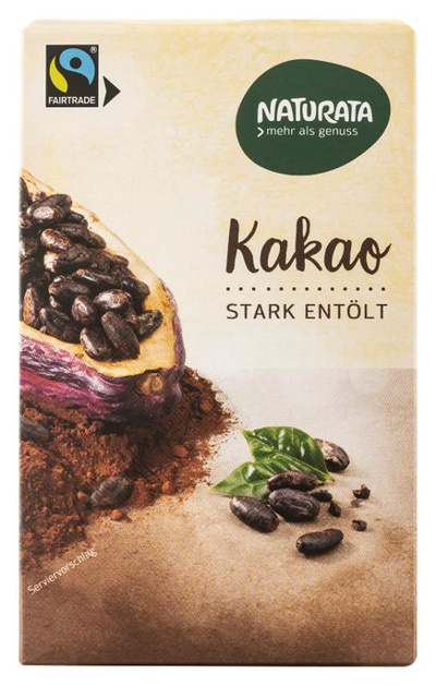 Produktfoto zu Kakaopulver stark entölt 125g