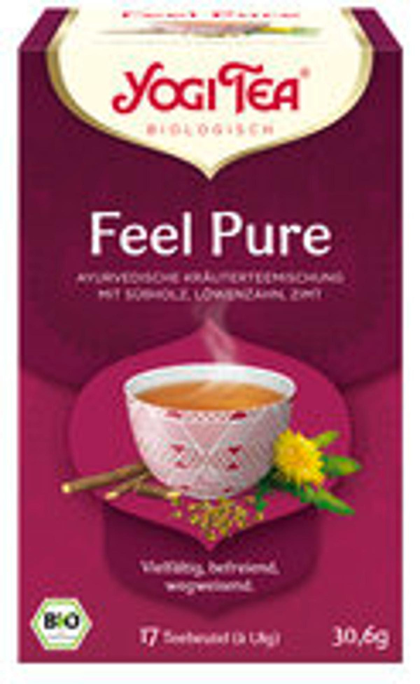 Produktfoto zu YogiTea Feel Pure 17 Beutel