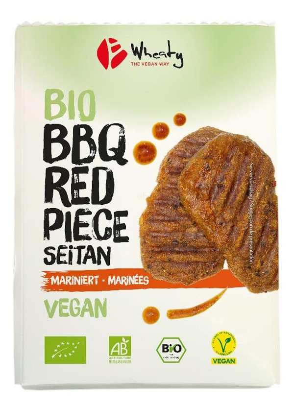 Produktfoto zu Wheaty BBQ Red Piece 175g