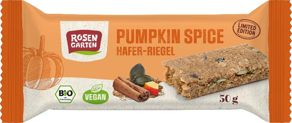 Produktfoto zu Pumpkin Spice Haferriegel 50g