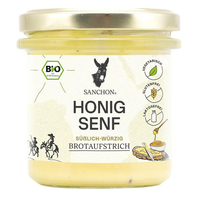 Produktfoto zu Brotaufstrich Honig Senf 135g