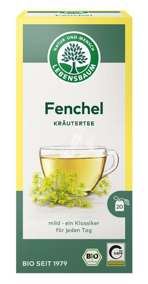 Produktfoto zu Fenscheltee in 20 Beuteln vegan