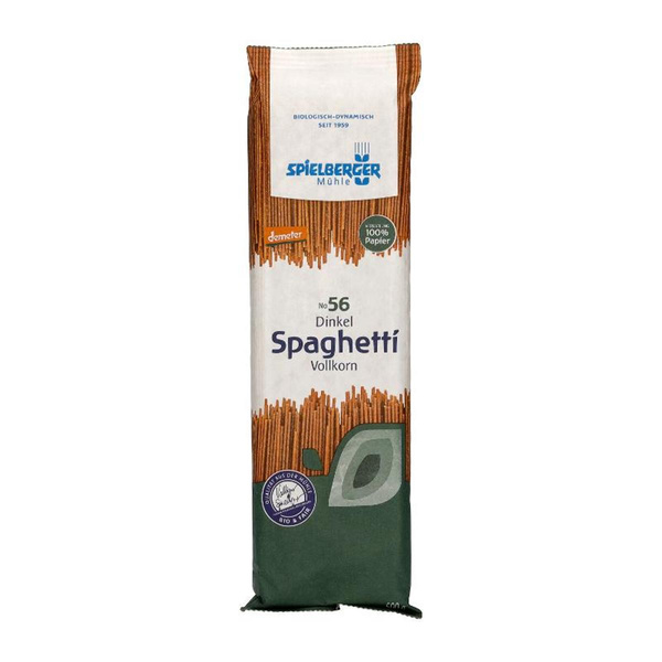 Produktfoto zu Dinkel Spaghetti Vollkorn 500g
