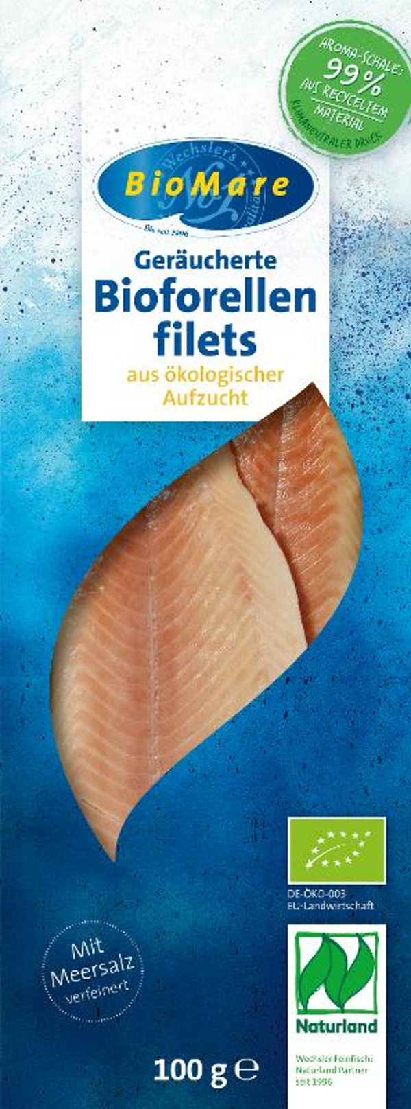 Produktfoto zu Forellen-Filet, geräuchert 100g