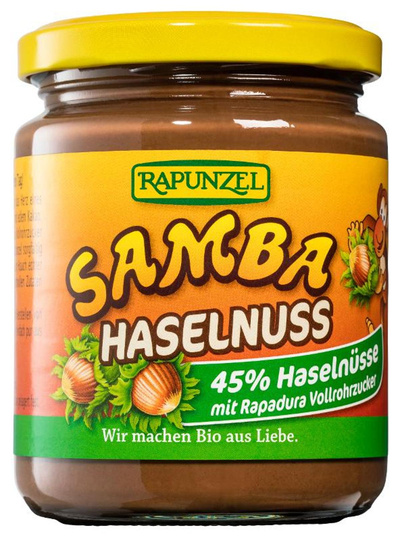 Produktfoto zu Samba Haselnuss-Creme 250g