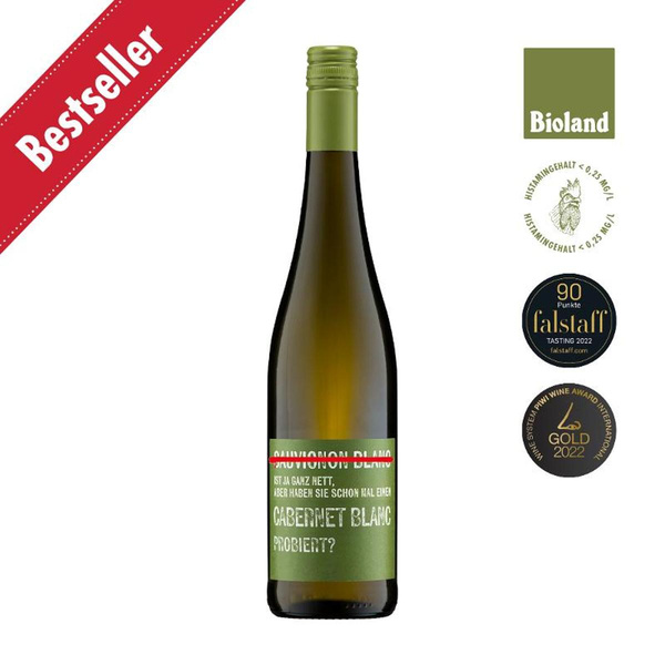 Produktfoto zu Cabernet Blanc trocken 0,75L