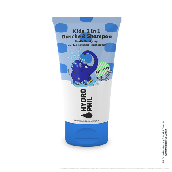 Produktfoto zu Shampoo & Dusche Elefant sensitiv 2 in 1 200ml