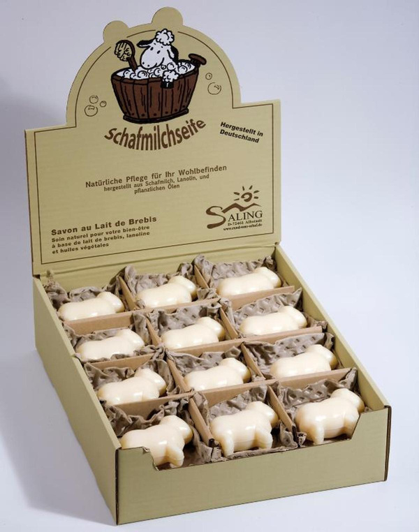 Produktfoto zu Schafmilchseife Schaf natur 85g