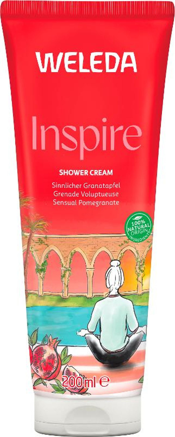 Produktfoto zu INSPIRE Schönheitsdusche Granatapfel 200ml