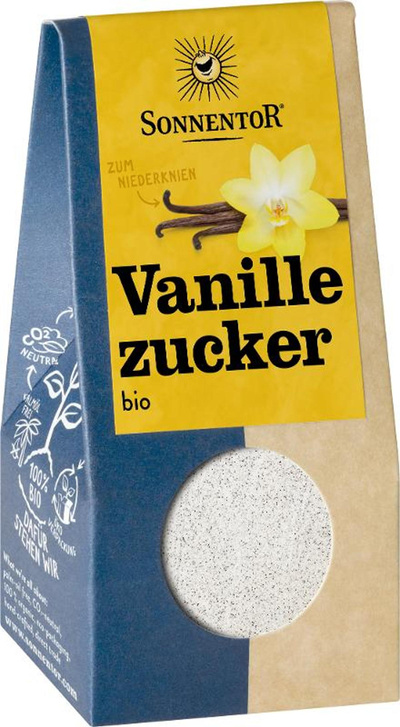 Produktfoto zu Vanillezucker Sonnentor 50g