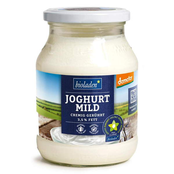 Produktfoto zu Joghurt mild 3,5% Demeter 500g
