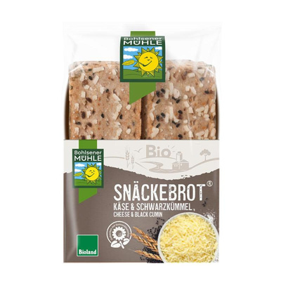 Produktfoto zu Snäckebrot Käse & Schwarzkümmel 200g