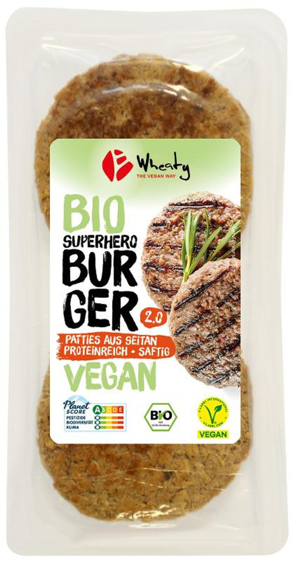 Produktfoto zu Wheaty Superhero Burger 2.0