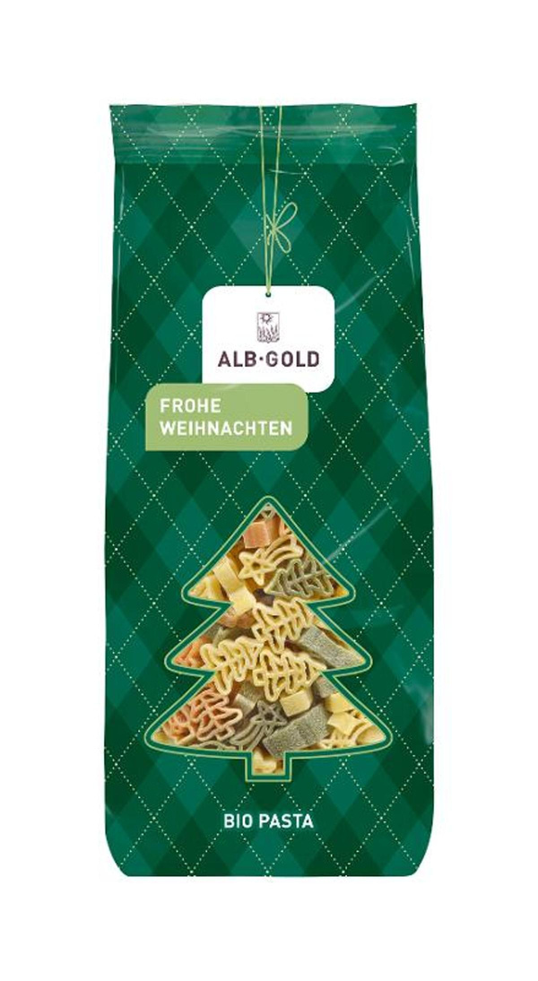 Produktfoto zu bunte Weihnachtsnudeln 250g