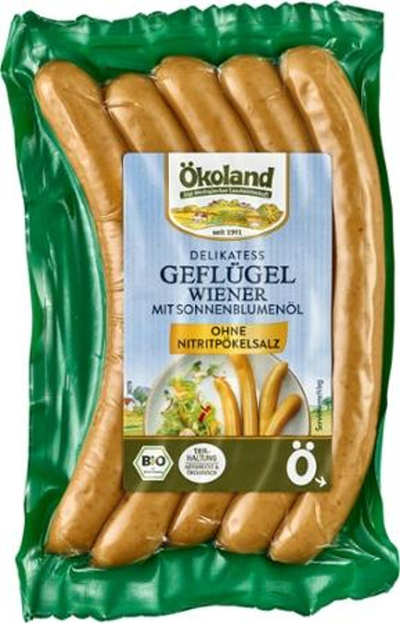Produktfoto zu Delikatess Geflügel-Wiener 5 St. 200g
