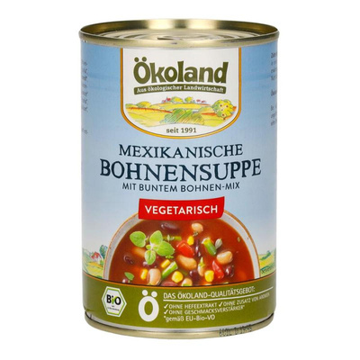 Produktfoto zu Mexikanische Bohnensuppe vegetarisch 400g
