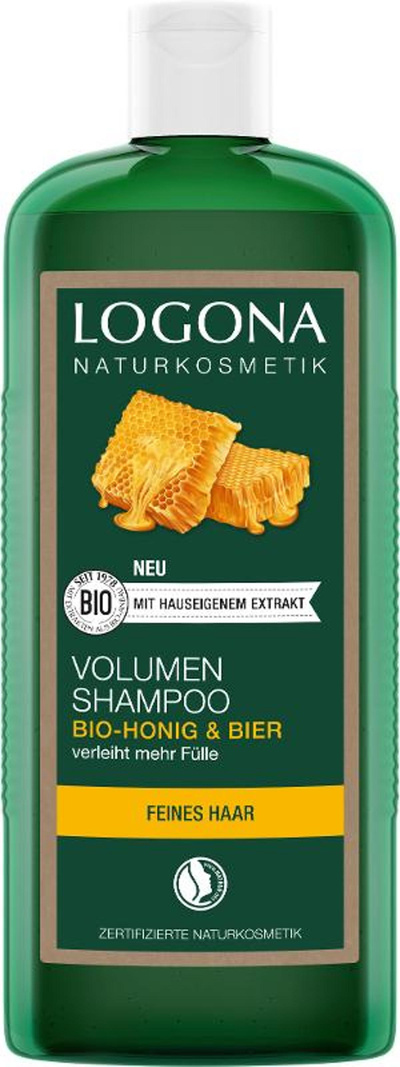 Produktfoto zu Volumen Shampoo Bier & Honig 500ml
