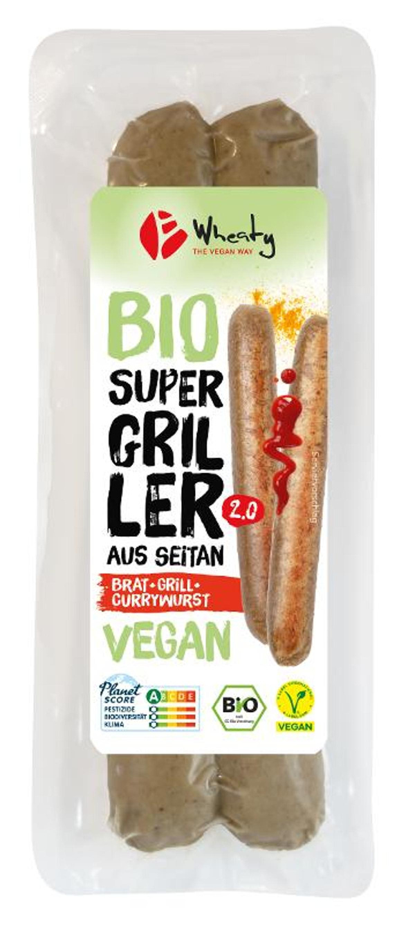 Produktfoto zu Super Griller vegan 2 Stück