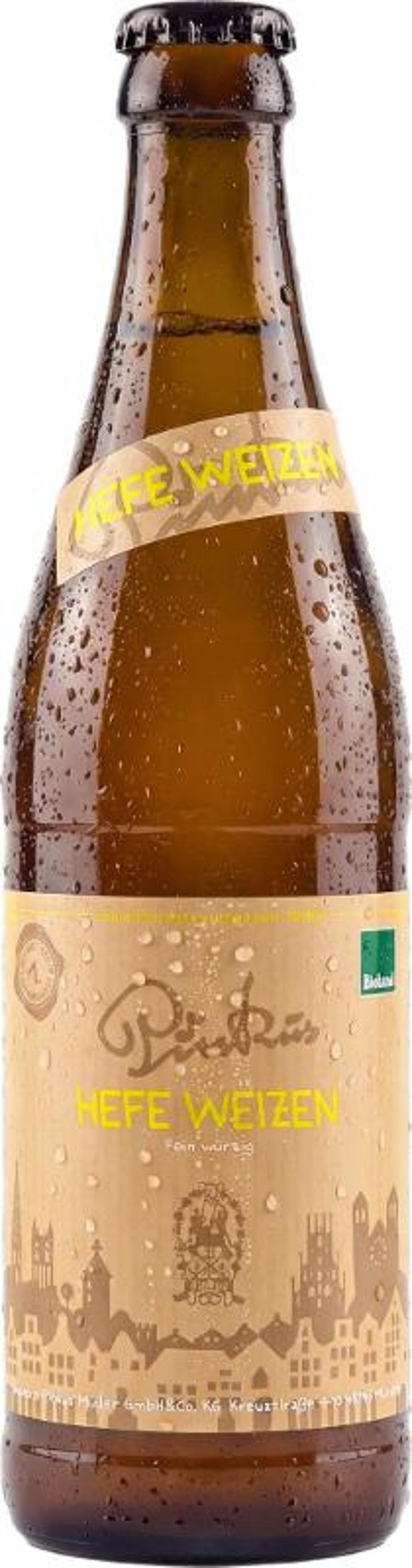 Produktfoto zu Pinkus Hefe Weizen 0,5l