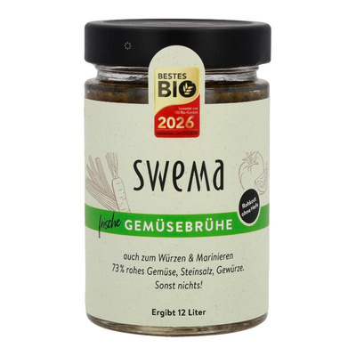 Produktfoto zu Gemüsebrühe roh und hefefrei 320g