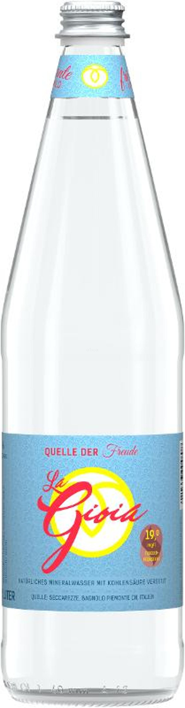 Produktfoto zu La Gioia Mineralwasser frizzante 6*1 Liter