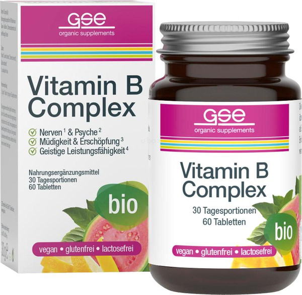 Produktfoto zu Vitamin B Complex 60 Tabletten