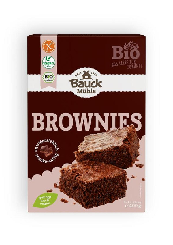 Produktfoto zu Brownies Backmischung glutenfrei