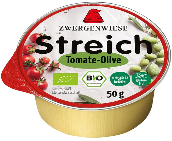 Produktfoto zu Streich Tomate-Olive 50g