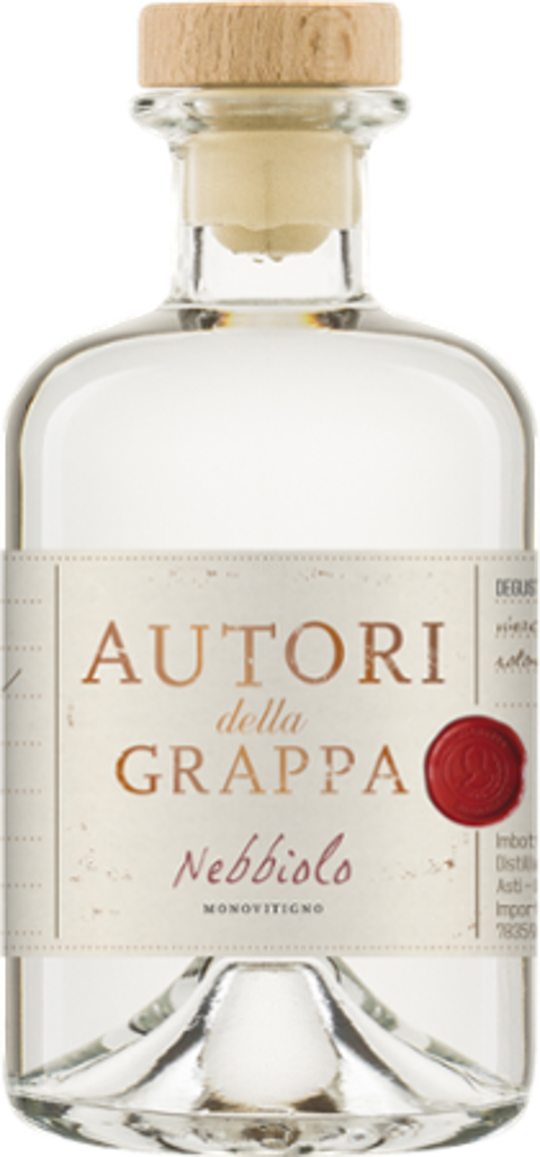 Produktfoto zu Autori della Grappa Nebbiolo 0,5L